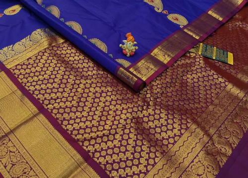 SALEM SILK SAREE WITH BLOUSE